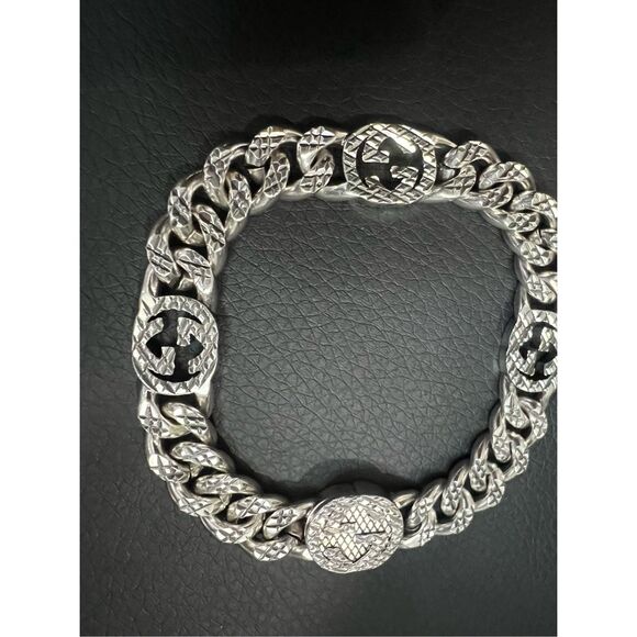 Gucci Jewelry - Gucci gg chunky chain bracelet silver tone